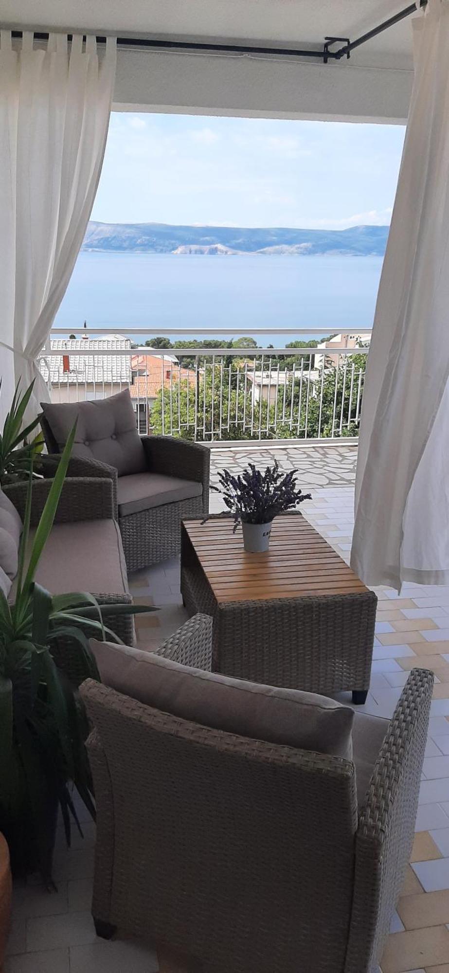 Апартаменты Nina Seaview Нови-Винодолски Экстерьер фото